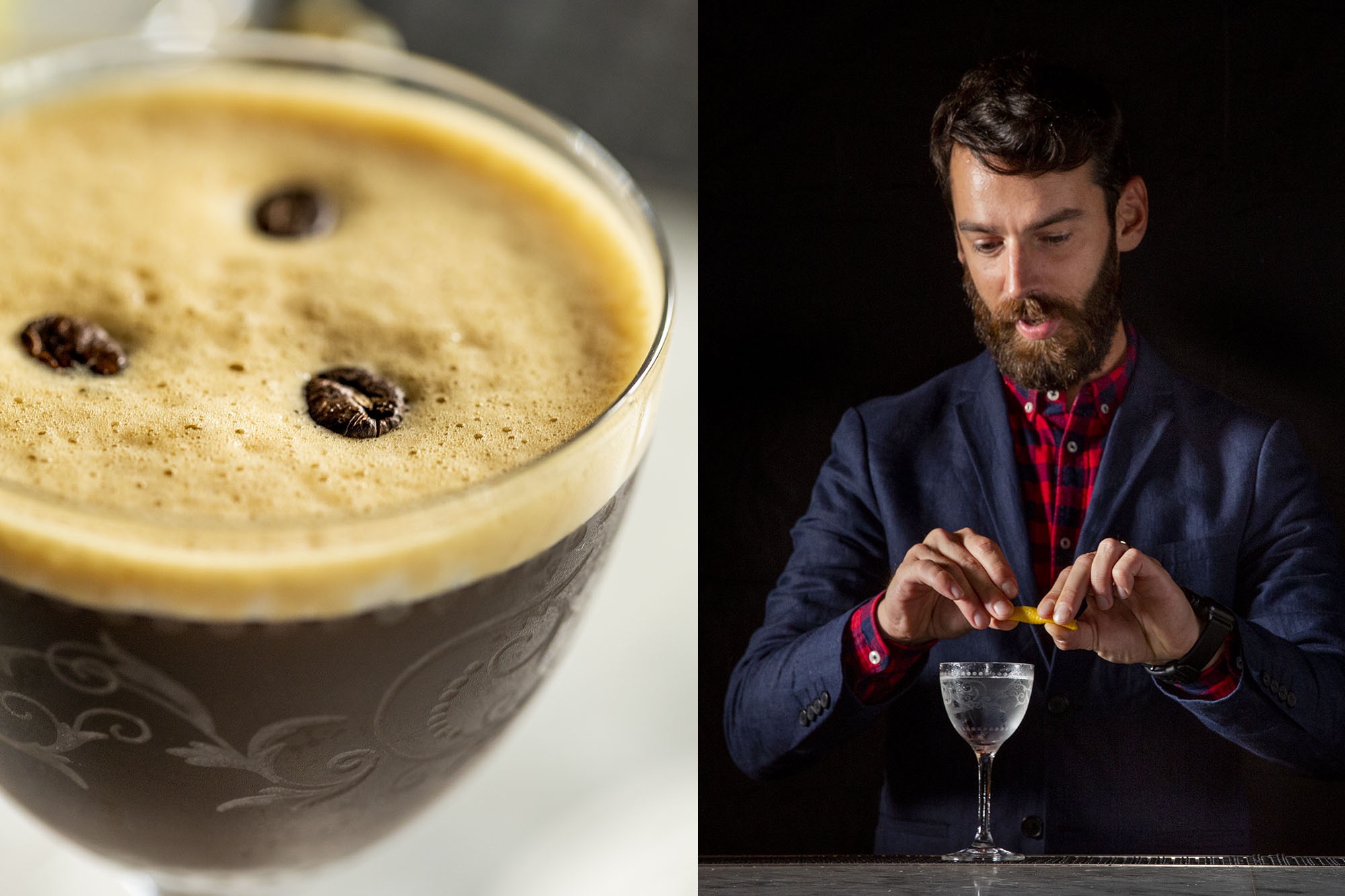 coffee flavored drink at Antica Pesa